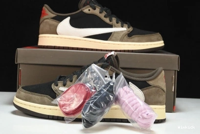 JORDAN AIR CQ4277-001 SCOTT DARK TRAVIS LOW MOCHA 1 0804